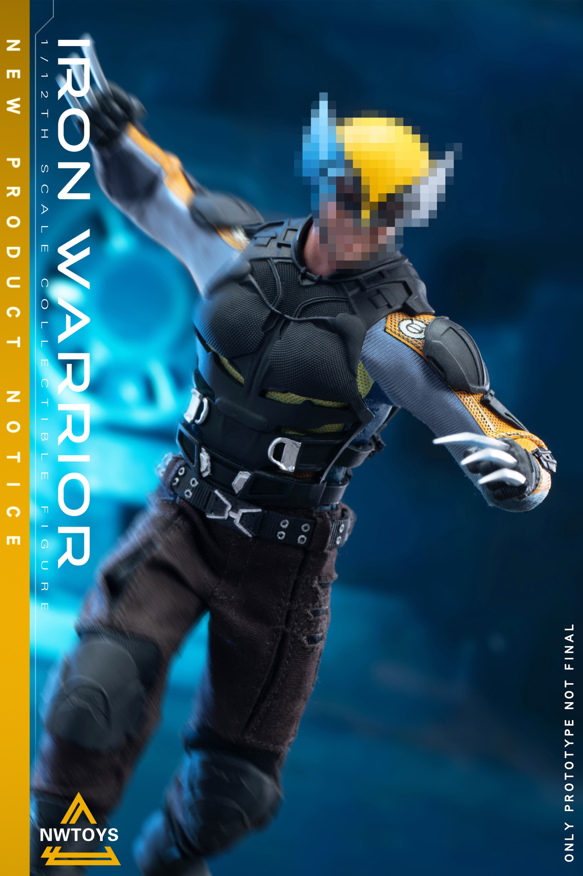 NWTOYS IRON WARRIOR　X-MEN ウルヴァリン 1/12　② Nwtoys 1/12 Wolverine Movable Soldier Model X-Men Super Hero