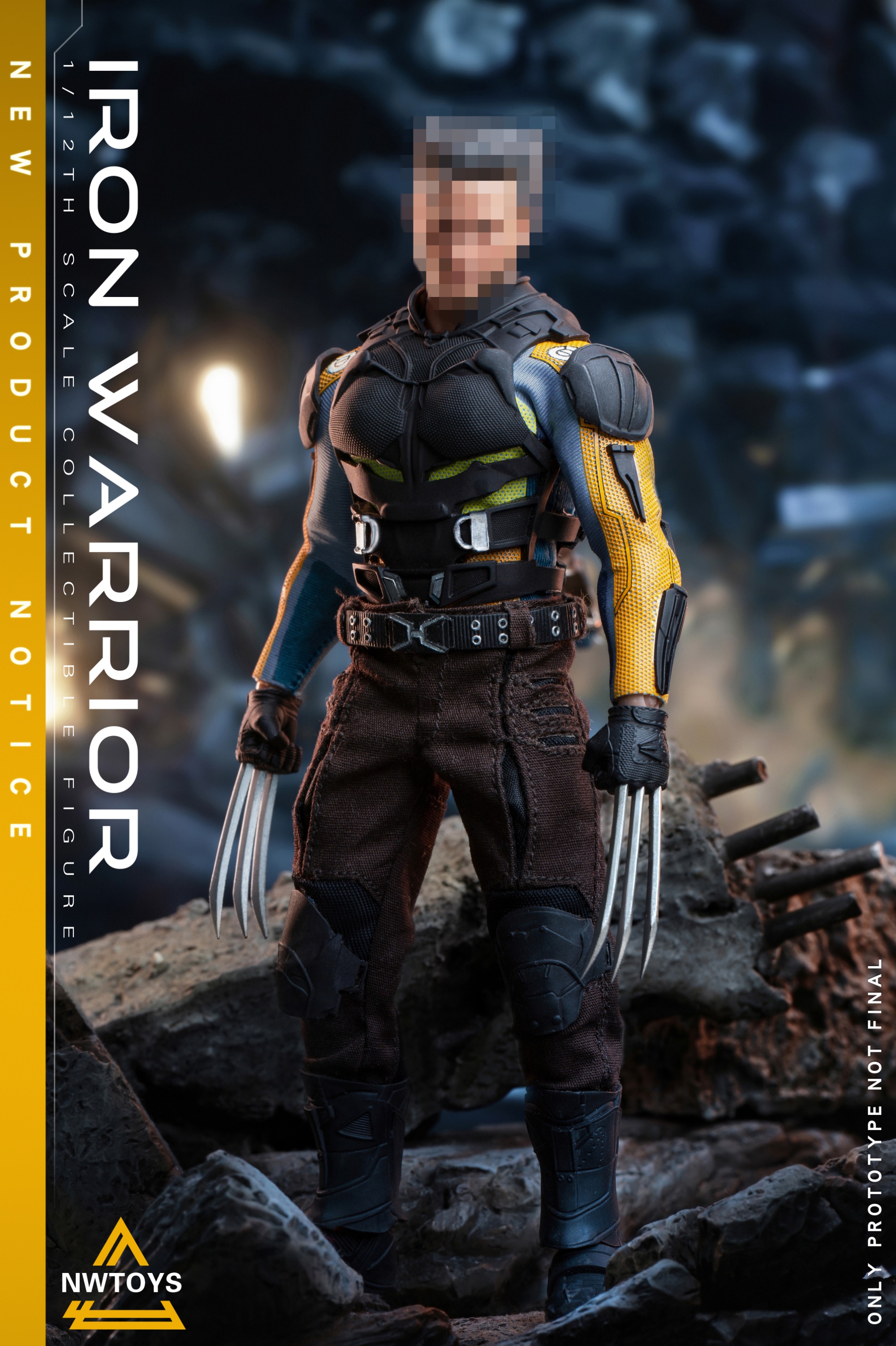 1/12 Nwtoys iron warrior 6-inch action figure