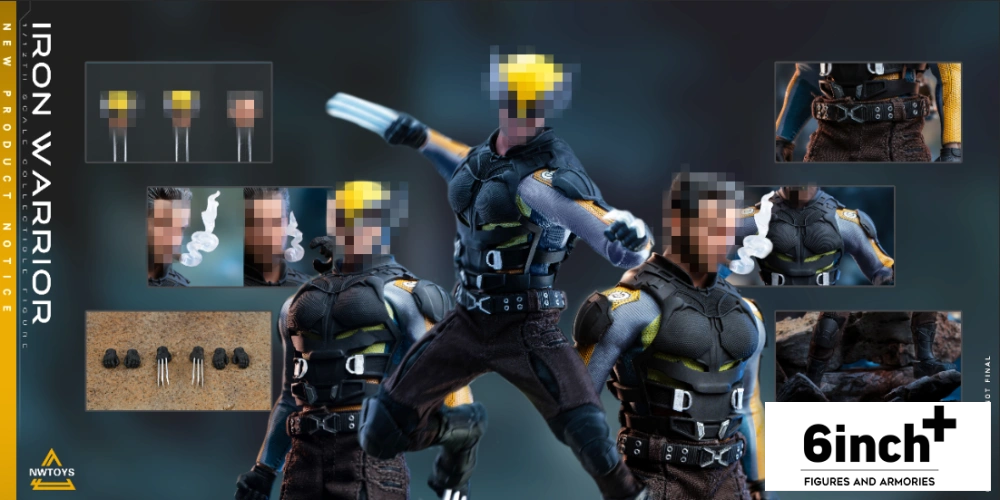 1/12 Nwtoys iron warrior 6-inch action figure