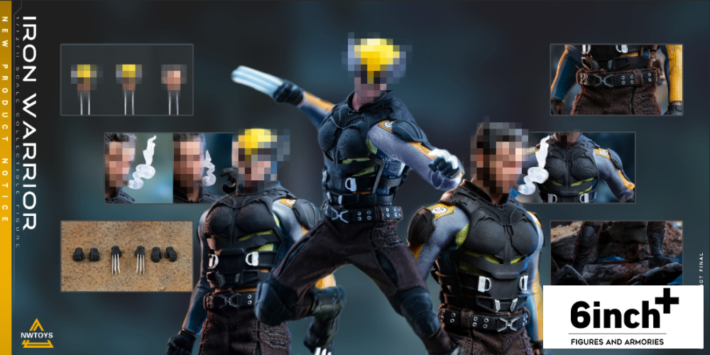 1/12 Nwtoys iron warrior  6-inch action figure