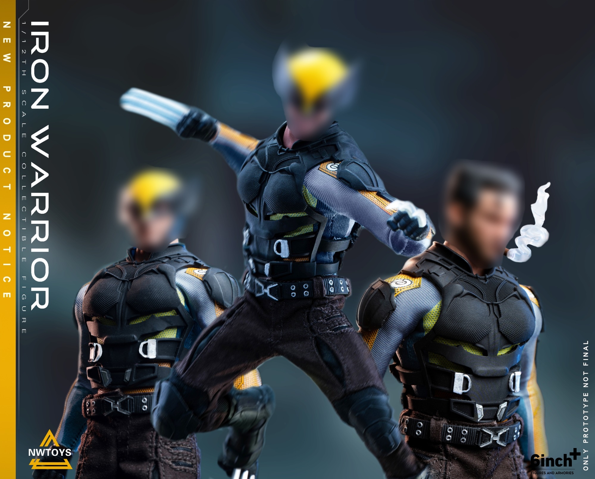NWTOYS 1/12 アイアン ウォリアー Nwtoys01 ウルヴァリン NWToys 1/12 Iron Warrior Cloth Version- GunDamit Store