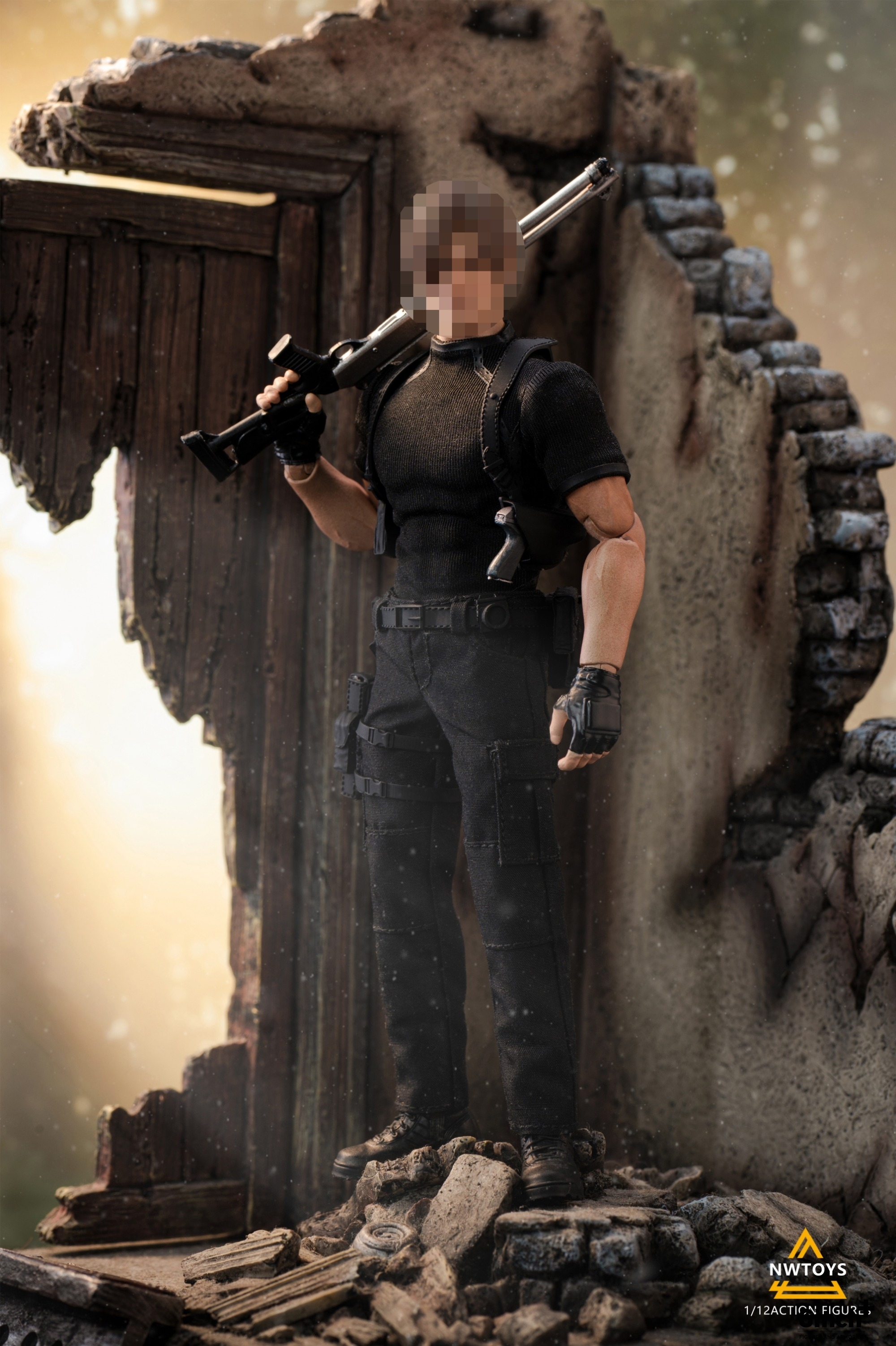 Nwtoys 1/12 NW003 Resident Evil leo  action figure