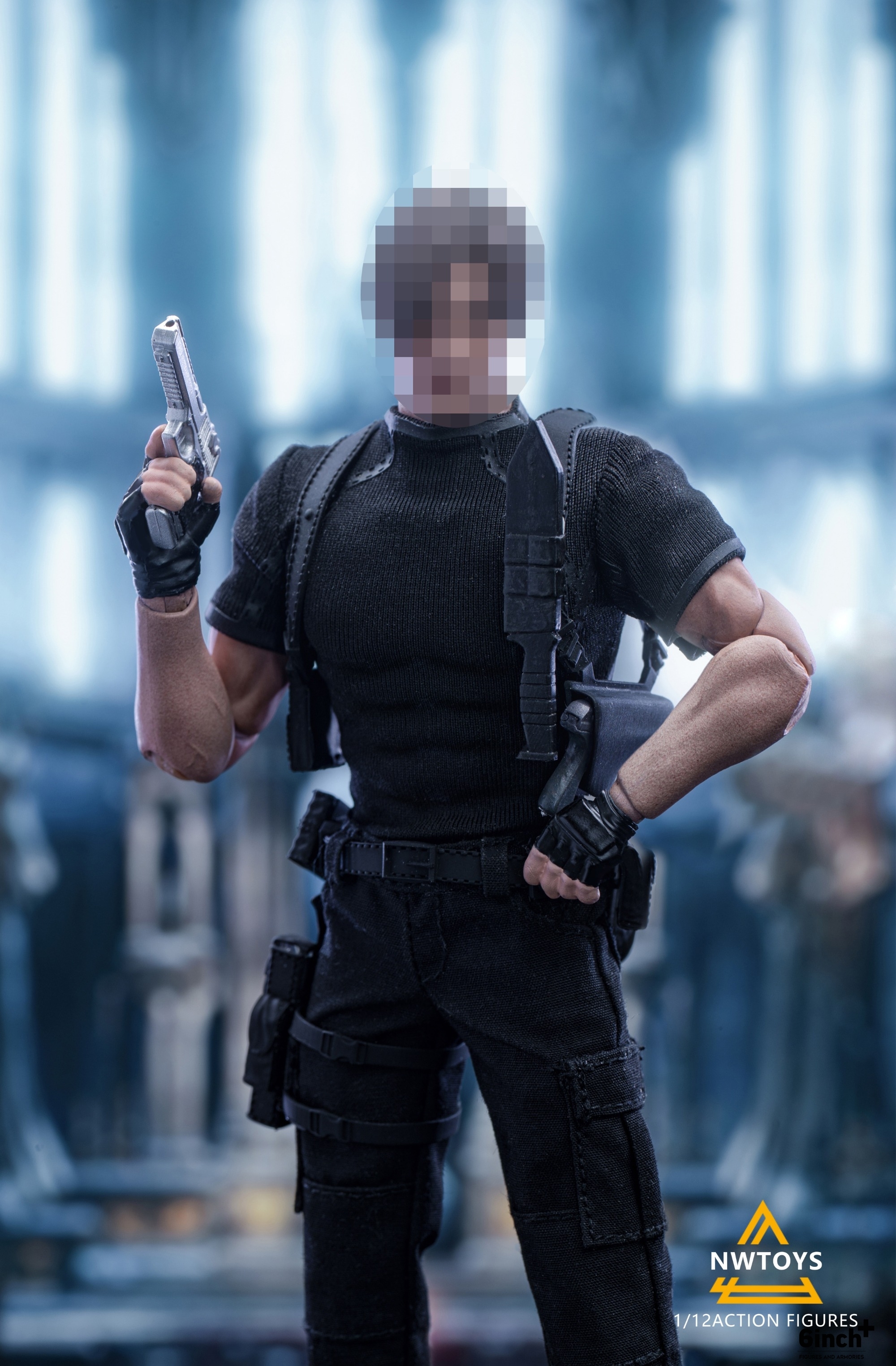 Nwtoys 1/12 NW003 Resident Evil leo  action figure