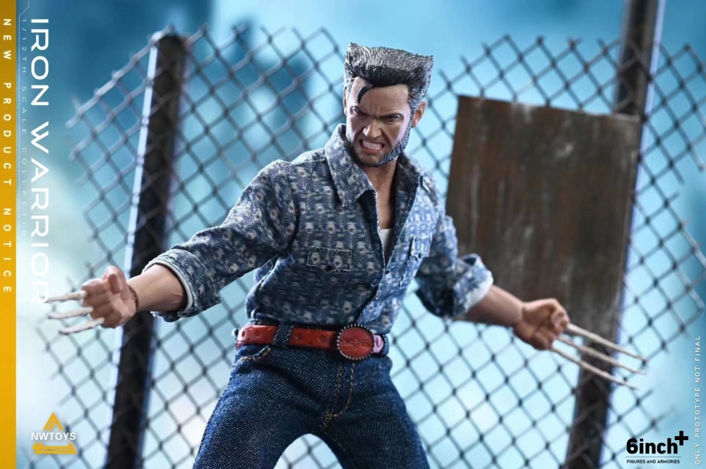 [pre order]1/12 Nwtoys iron warrior 6-inch plain clothes action figure