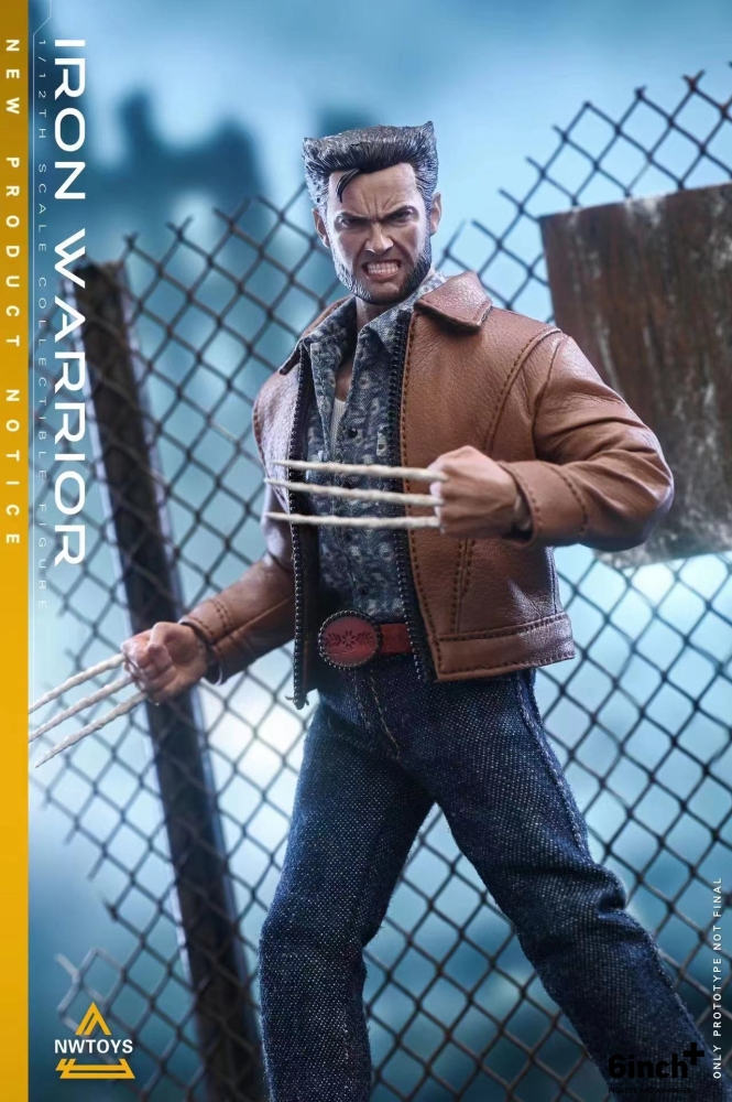 [pre order]1/12 Nwtoys iron warrior 6-inch plain clothes action figure