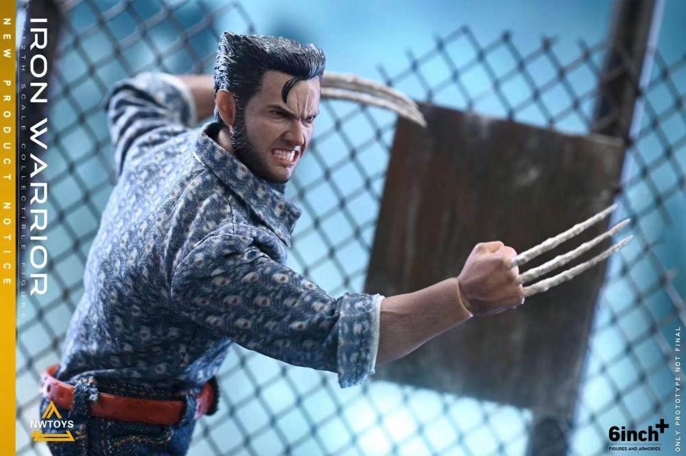 [pre order]1/12 Nwtoys iron warrior 6-inch plain clothes action figure