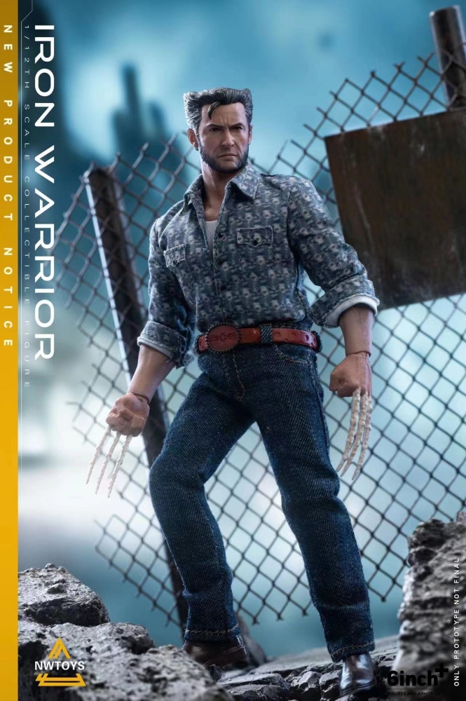 [pre order]1/12 Nwtoys iron warrior 6-inch plain clothes action figure