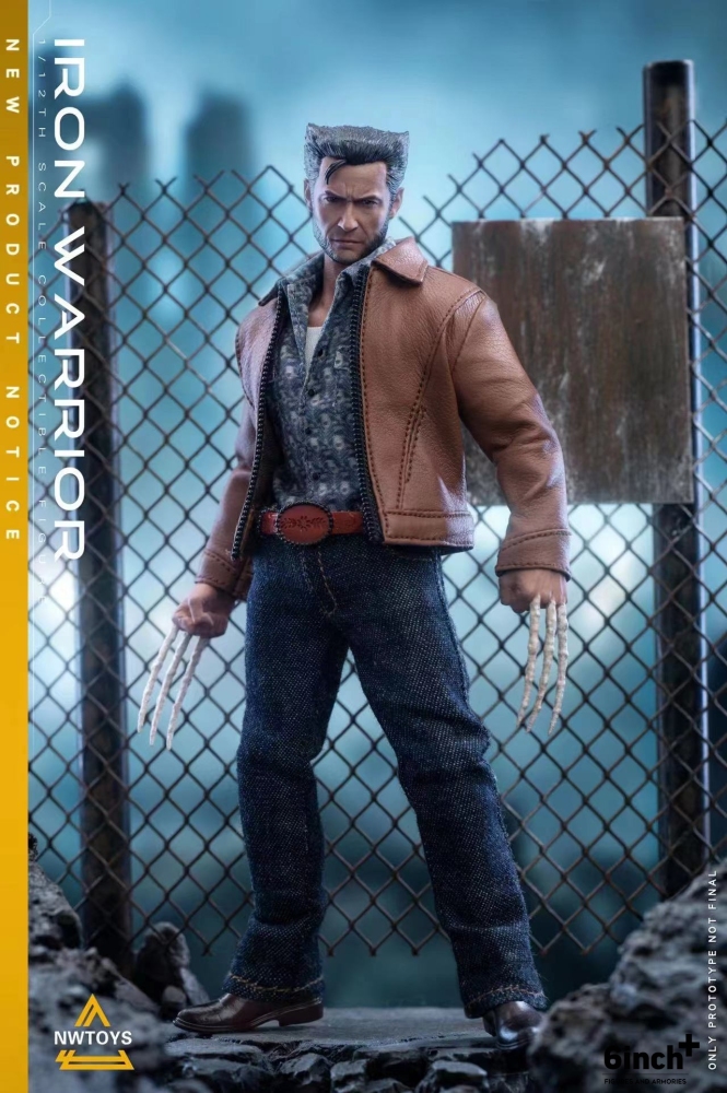 [pre order]1/12 Nwtoys iron warrior 6-inch plain clothes action figure