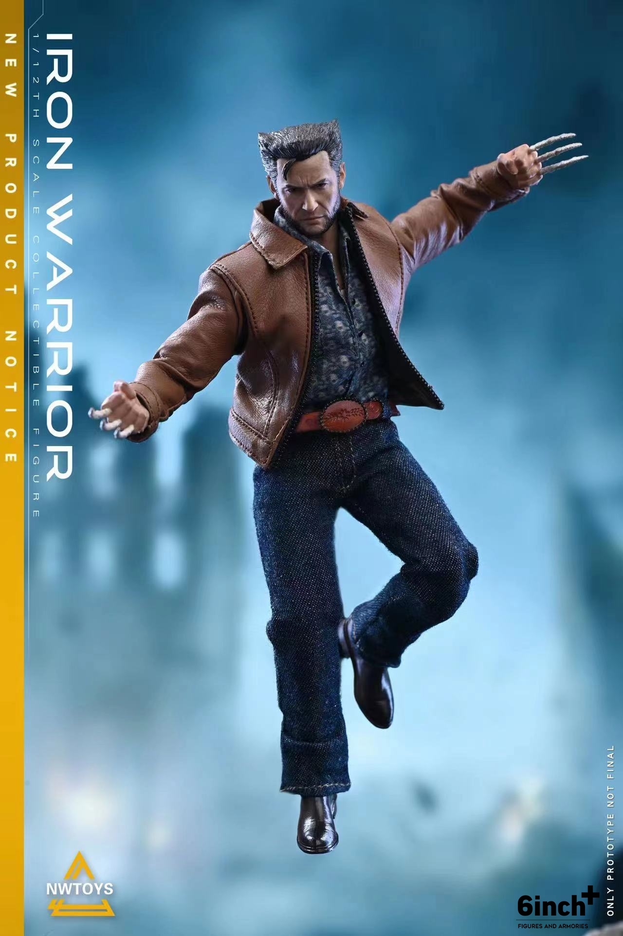 [pre order]1/12 Nwtoys iron warrior 6-inch plain clothes action figure