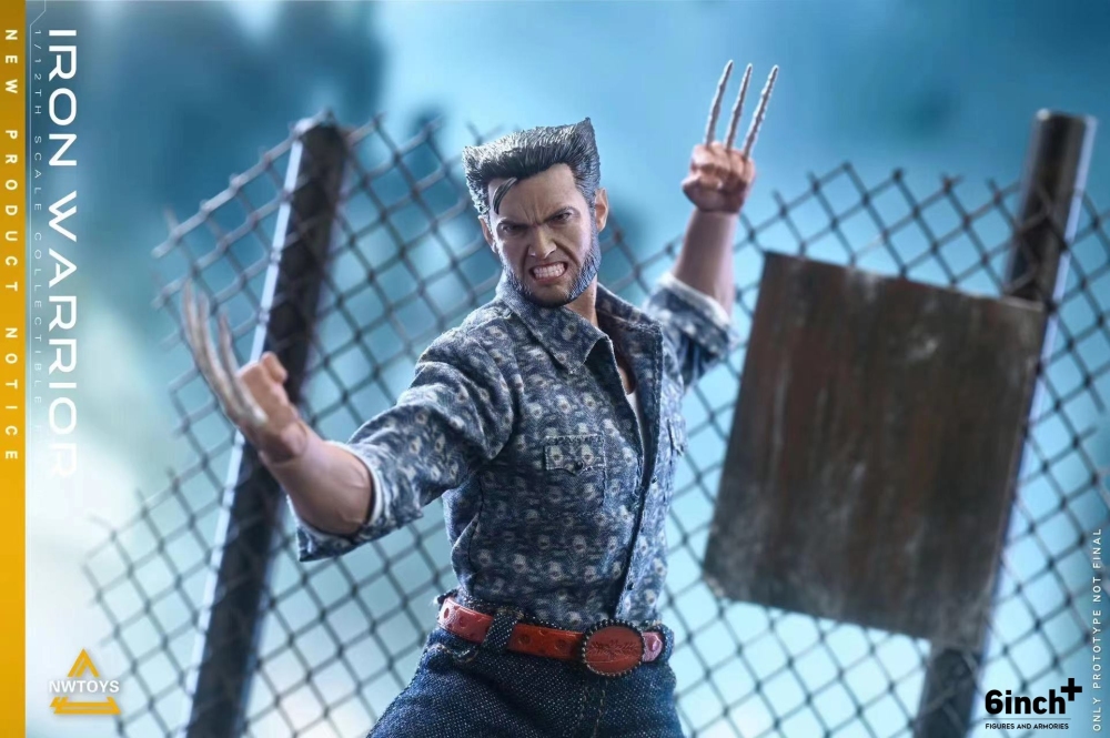 [pre order]1/12 Nwtoys iron warrior 6-inch plain clothes action figure