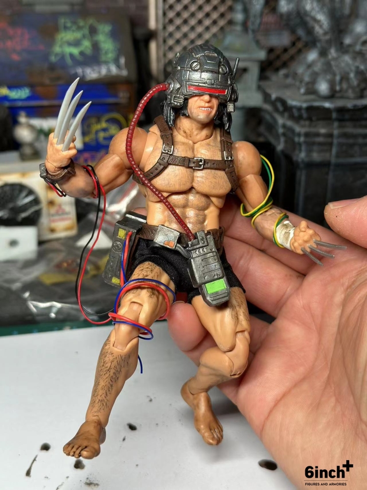 wolverine X weapon shanks and feet set