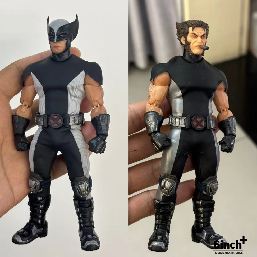 Wolverine Grey/black x-force Suit kitbash set