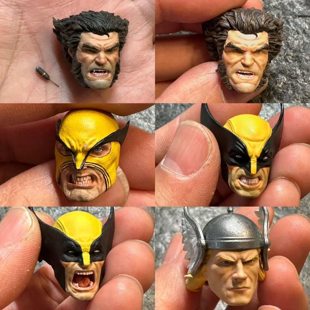 Painted Heads in stock for sale