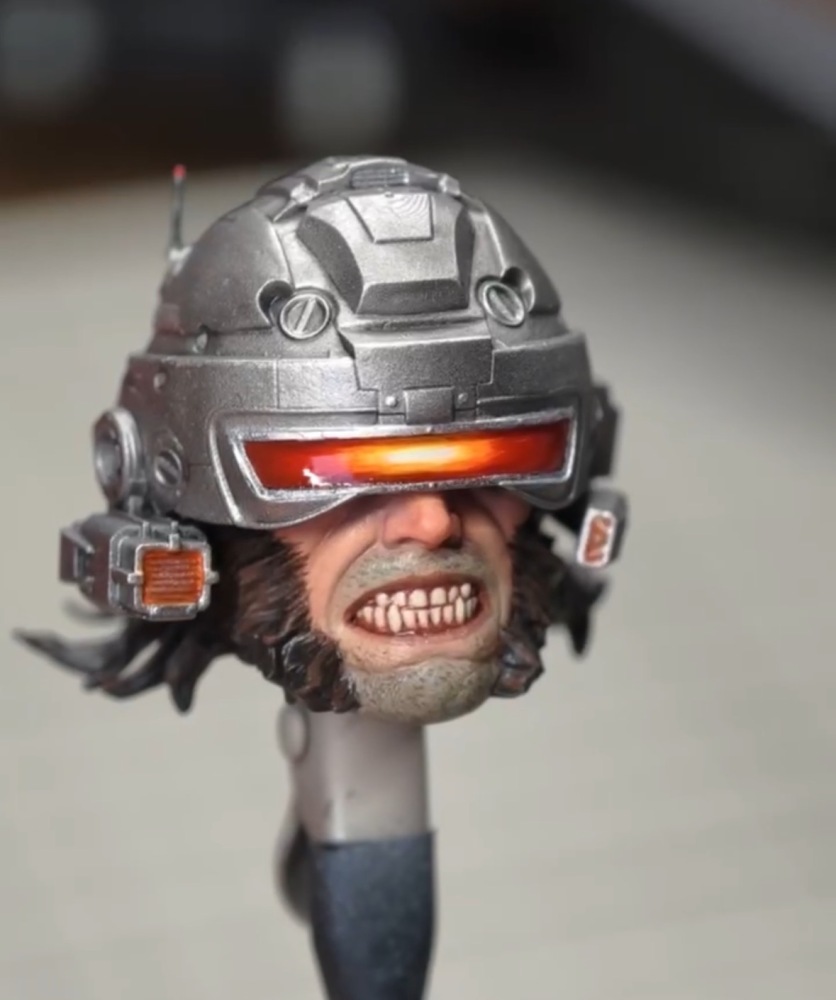 Wolverine Logan longhair heads