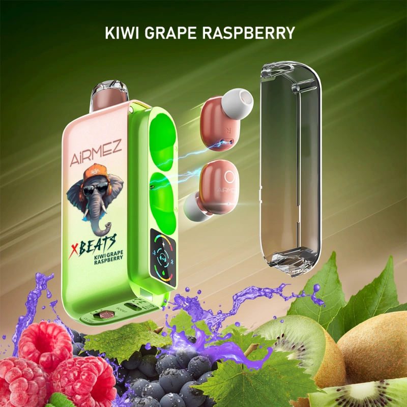 Airmez Xbeats Kiwi Grape Raspberry