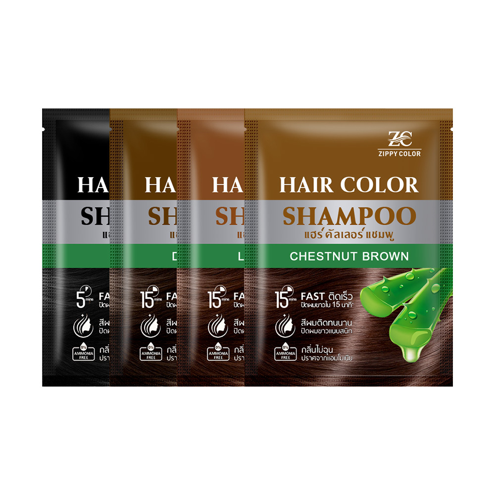Zippy Color Aloe Vera Hair Dye Shampoo - Natural Hair Color with Aloe Vera for Healthy Hair - Wholesale Hair Care Products,Zippy Color Aloe Vera Hair Dye - Wholesale Hair Care,Guangdong Mingli Biomedical Technology Co., Ltd.