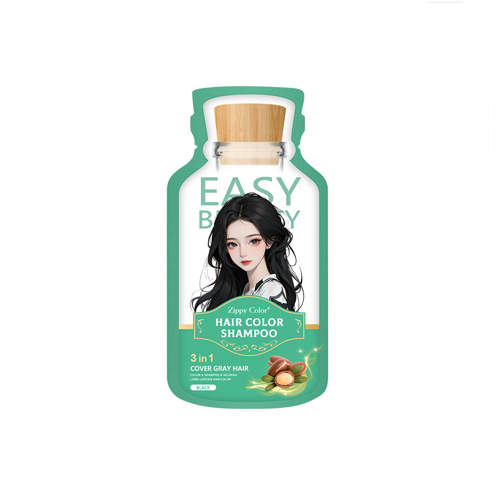 Zippy Color Argan Oil Hair Dye Shampoo - Premium Hair Color with Argan Oil - Nourishing Hair Dye Shampoo for Healthy Hair,Zippy Color Argan Hair Shampoo - Wholesale Hair Care,Guangdong Mingli Biomedical Technology Co., Ltd.