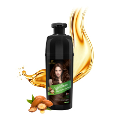 Zippy Color 3 in 1 Argan Oil Hair Dye Shampoo-Light Brown,Zippy Color 3 in 1 Argan Oil Hair Dye Shampoo-Black,Guangdong Mingli Biomedical Technology Co., Ltd.