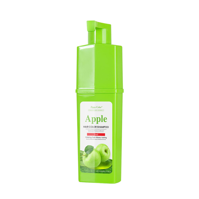 Zippy Color Apple Black Hair Shampoo,Zippy Color 3 in 1 Argan Oil Hair Dye Shampoo-Black,Guangdong Mingli Biomedical Technology Co., Ltd.