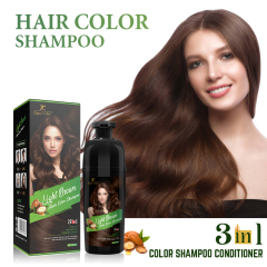 Zippy Color 3 in 1 Argan Oil Hair Dye Shampoo-Light Brown,Zippy Color 3 in 1 Argan Oil Hair Dye Shampoo-Black,Guangdong Mingli Biomedical Technology Co., Ltd.