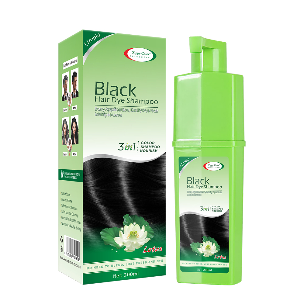 Zippy Color Lotus Black Hair Shampoo,Zippy Color Lotus Black Hair Shampoo,Guangdong Mingli Biomedical Technology Co., Ltd.