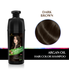 Zippy Color 3 in 1 Argan Oil Hair Dye Shampoo-Dark Brown,Zippy Color Hair Dye Shampoo - Wholesale Hair Care Manufacturer,Guangdong Mingli Biomedical Technology Co., Ltd.