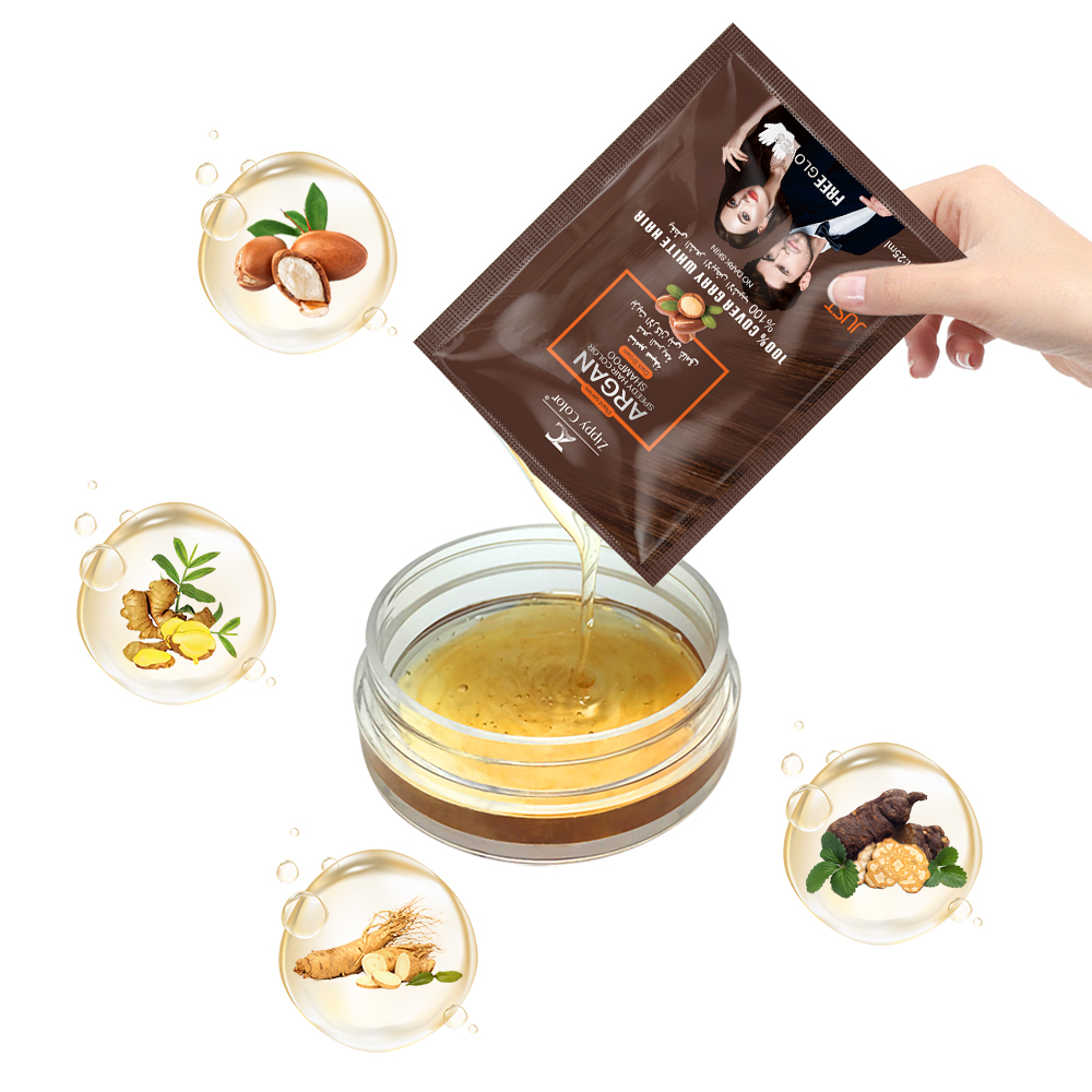 Zippy Color Argan Speedy Hair Color Shampoo Wash - Deep Color - Long-Lasting Hair Dye Shampoo for Nourished, Vibrant Hair,Zippy Color Hair Dye Shampoo - Wholesale Hair Care Manufacturer,Guangdong Mingli Biomedical Technology Co., Ltd.