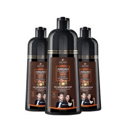 Zippy Color Argan Speedy Hair Color Shampoo - Dark Brown - Fast & Nourishing Hair Dye Shampoo for Healthy Hair,Zippy Color Hair Dye Shampoo - Wholesale Hair Care Manufacturer,Guangdong Mingli Biomedical Technology Co., Ltd.