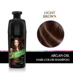 Zippy Color 3 in 1 Argan Oil Hair Dye Shampoo-Light Brown,Zippy Color 3 in 1 Argan Oil Hair Dye Shampoo-Black,Guangdong Mingli Biomedical Technology Co., Ltd.