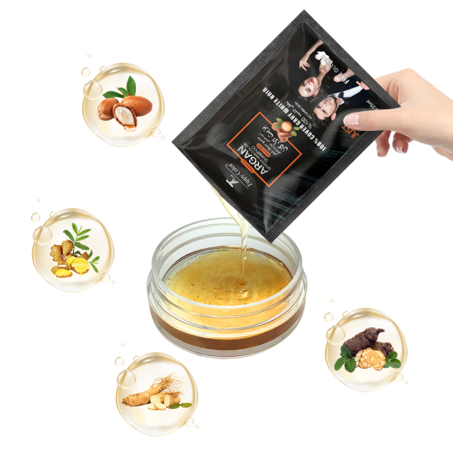 Zippy Color Argan Speedy Hair Color Shampoo Wash - Black - Fast Hair Dye Shampoo for Dark, Shiny Hair,Zippy Color Argan Speedy Hair Color Shampoo - Fast Hair Dye Shampoo,Guangdong Mingli Biomedical Technology Co., Ltd.