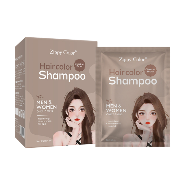 Zippy Color Hair Dye Shampoo,Zippy Color Hair Dye Shampoo - Wholesale Hair Care Products,Guangdong Mingli Biomedical Technology Co., Ltd.