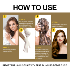 Zippy Color 3 in 1 Argan Oil Hair Dye Shampoo-Golden Brown,Zippy Color 3 in 1 Argan Oil Hair Dye Shampoo-Black,Guangdong Mingli Biomedical Technology Co., Ltd.
