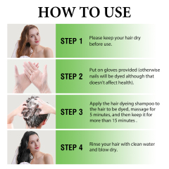 Herbal Hair Dye Shampoo,Herbal Hair Dye Shampoo,Guangdong Mingli Biomedical Technology Co., Ltd.