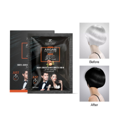 Zippy Color Argan Speedy Hair Color Shampoo Wash - Black - Fast Hair Dye Shampoo for Dark, Shiny Hair,Zippy Color Argan Speedy Hair Color Shampoo - Fast Hair Dye Shampoo,Guangdong Mingli Biomedical Technology Co., Ltd.