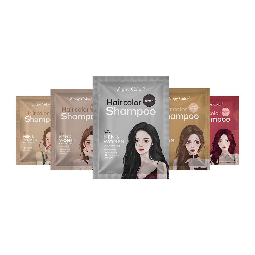 Zippy Color Hair Dye Shampoo,Zippy Color Hair Dye Shampoo - Wholesale Hair Care Products,Guangdong Mingli Biomedical Technology Co., Ltd.
