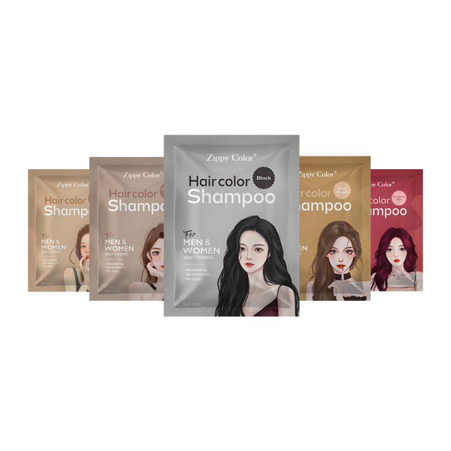 Zippy Color Hair Dye Shampoo,Zippy Color Hair Dye Shampoo - Wholesale Hair Care Products,Guangdong Mingli Biomedical Technology Co., Ltd.