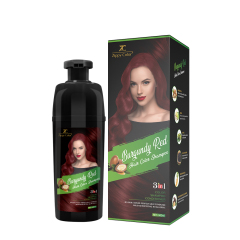 Zippy Color 3 in 1 Argan Oil Hair Dye Shampoo-Burgundy Red,Zippy Color Hair Dye Shampoo - Black Hair Care Manufacturer,Guangdong Mingli Biomedical Technology Co., Ltd.