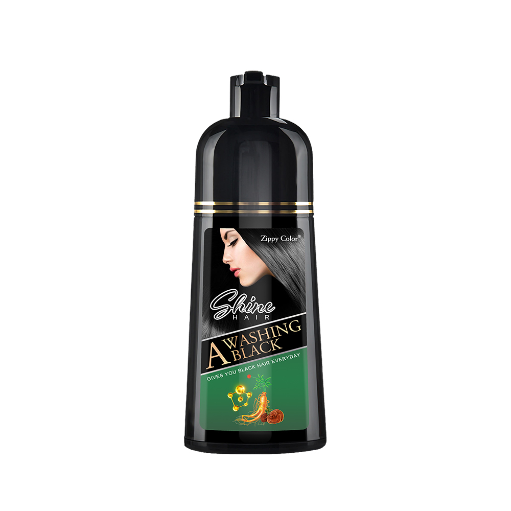 Zippy Color A Wash Black Hair Shampoo,Zippy Color 3 in 1 Argan Oil Hair Dye Shampoo-Black,Guangdong Mingli Biomedical Technology Co., Ltd.