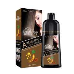 Zippy Color A Wash Black Hair Shampoo,Zippy Color 3 in 1 Argan Oil Hair Dye Shampoo-Black,Guangdong Mingli Biomedical Technology Co., Ltd.