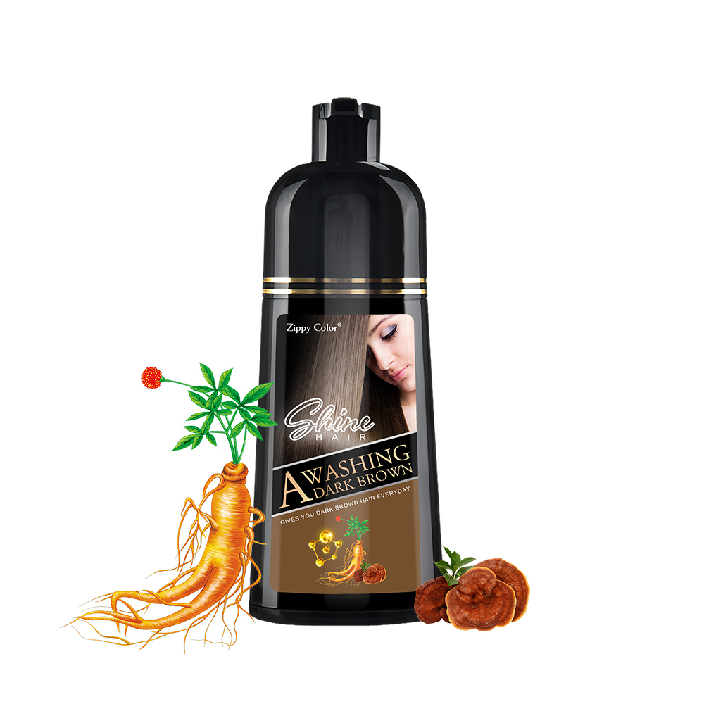 Zippy Color A Wash Black Hair Shampoo,Zippy Color 3 in 1 Argan Oil Hair Dye Shampoo-Black,Guangdong Mingli Biomedical Technology Co., Ltd.