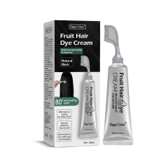 Zippy Color Fruit Hair Dye Cream,Zippy Color Fruit Hair Dye Cream | Plant-Based Permanent Hair Color,Guangdong Mingli Biomedical Technology Co., Ltd.
