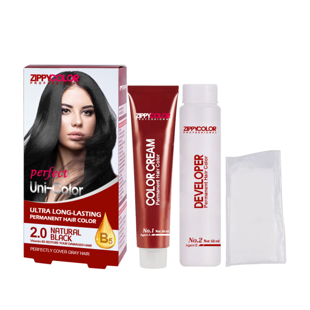 Zippy Color Hair Color Cream Permanent,High-Quality Permanent Hair Color - PPD-Free Hair Dye for Wholesale,Guangdong Mingli Biomedical Technology Co., Ltd.