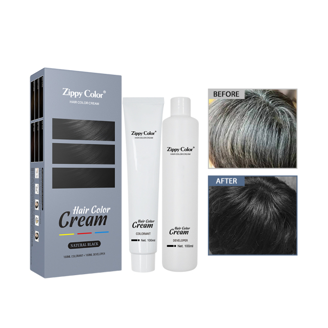 Zippy Color Hair Color Cream,Zippy Color Hair Color Cream | Plant-Based Ammonia-Free Hair Dye,Guangdong Mingli Biomedical Technology Co., Ltd.