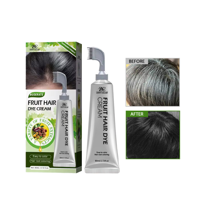 Zippy Color Fruit Color Hair Dye Cream,Zippy Color Fruit Hair Dye Cream | Plant-Based OEM Manufacturer,Guangdong Mingli Biomedical Technology Co., Ltd.