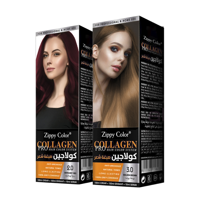 Zippy Color Hair Color Cream  Hair Dye Color,100% Organic Hair Color Cream- Herbal-Based Hair Dye for Home Use,Guangdong Mingli Biomedical Technology Co., Ltd.