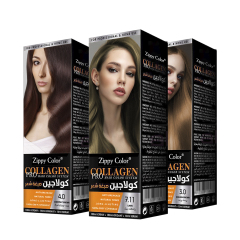 Zippy Color Hair Color Cream  Hair Dye Color,100% Organic Hair Color Cream- Herbal-Based Hair Dye for Home Use,Guangdong Mingli Biomedical Technology Co., Ltd.