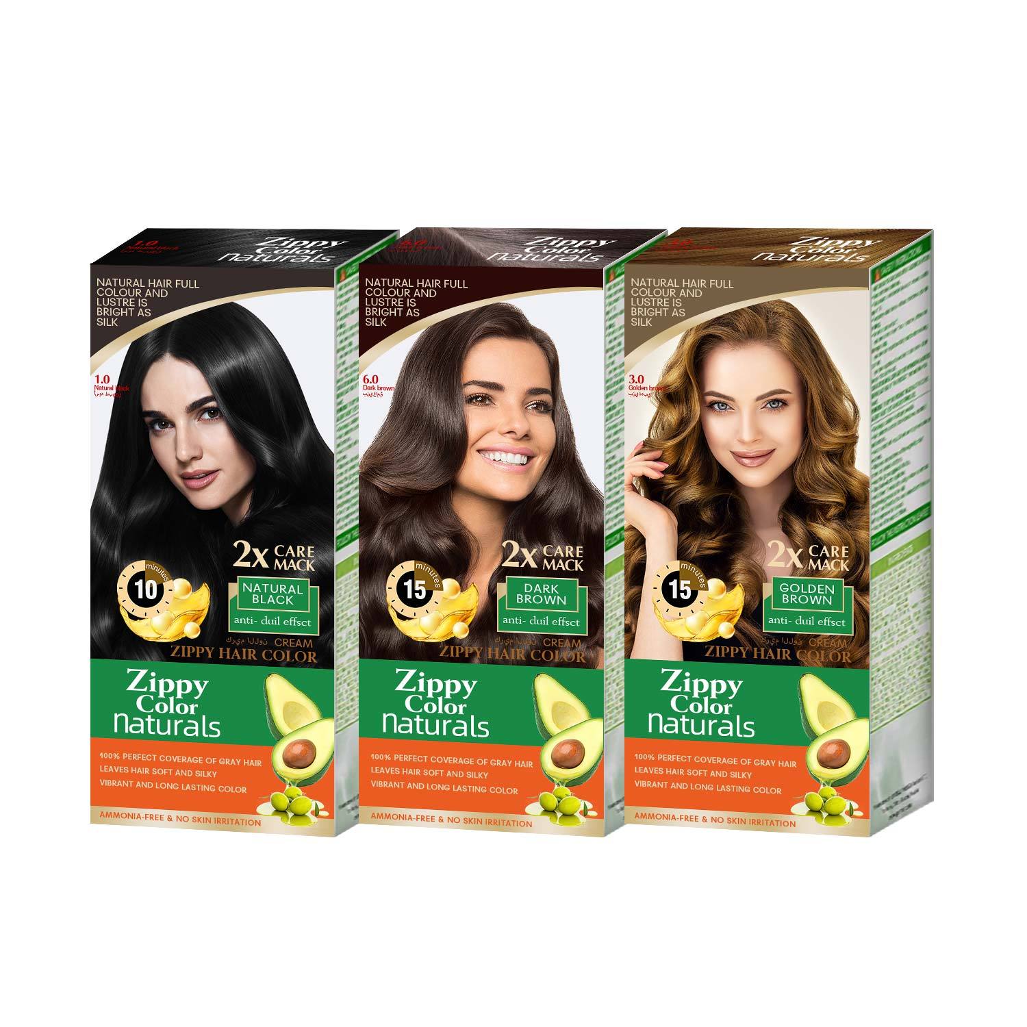 Zippy Color Hair Dye Cream,Private Label Hair Dye Manufacturer - No PPD Permanent Hair Color,Guangdong Mingli Biomedical Technology Co., Ltd.