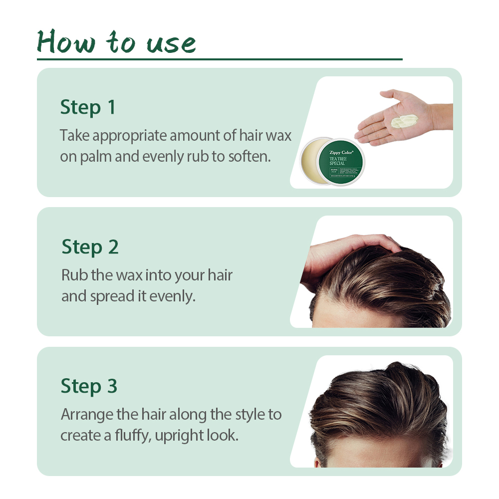 Zippy Color Tea Tree Special Hair Wax,Zippy Color Tea Tree Special Hair Wax,Guangdong Mingli Biomedical Technology Co., Ltd.