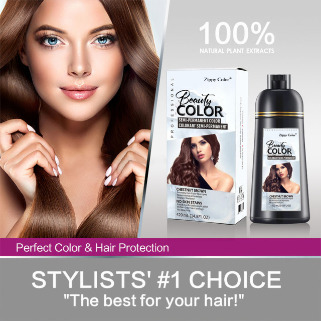 Beauty Color Hair Color Shampoo Permanent  Hair Dye Shampoo ODM & OEM,Beauty Color Hair Color Shampoo Permanent  Hair Dye Shampoo ODM & OEM,Guangdong Mingli Biomedical Technology Co., Ltd.