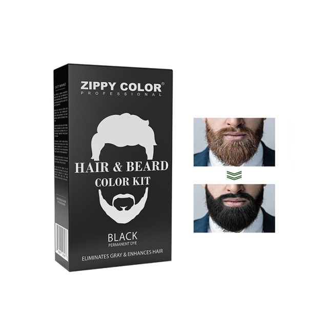 Beard Dye Black Beard Color Kit Private Label Mustache Beard Dye For Men,Black Beard Color Kit – Wholesale Hair Care Product,Guangdong Mingli Biomedical Technology Co., Ltd.